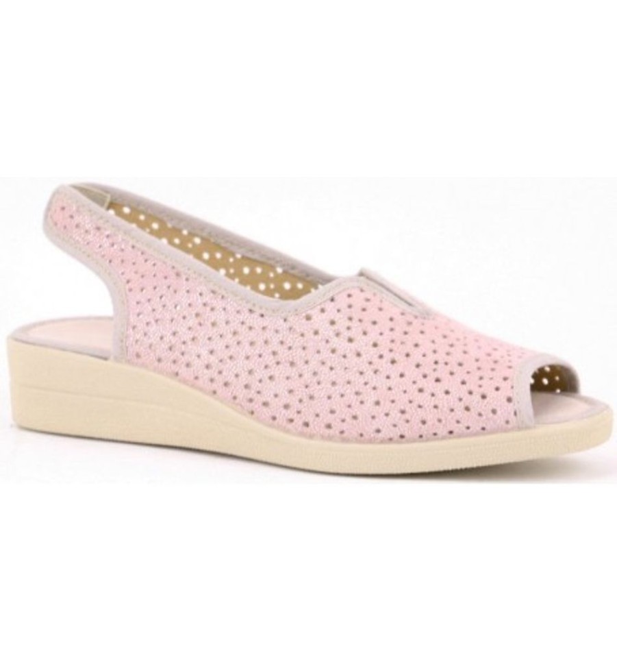 Women'S Shoes Shoesissime Slippers | Giommi 51600 Pink