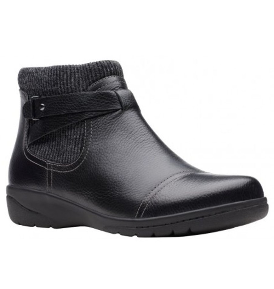 Women'S Shoes Shoesissime Fall Boots | Clarks Cheyn Kisha 26145267 Black