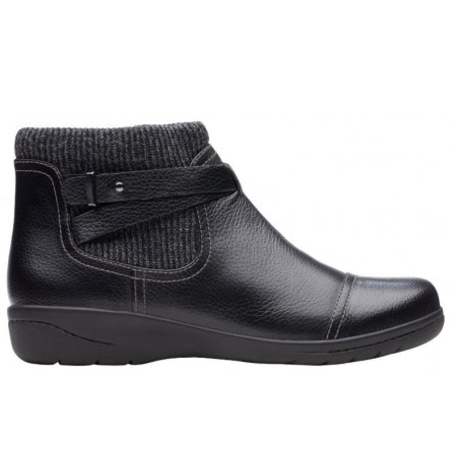 Women'S Shoes Shoesissime Fall Boots | Clarks Cheyn Kisha 26145267 Black