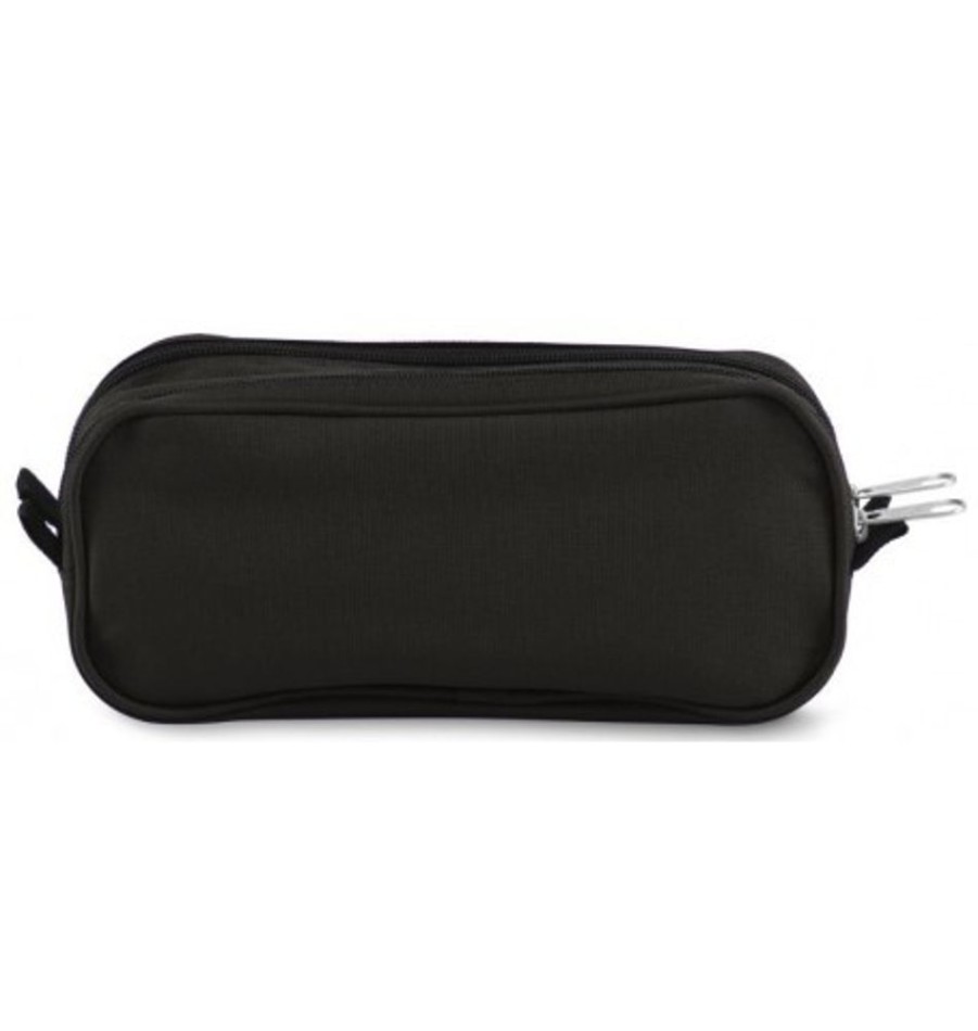 Accessories Shoesissime Pencil Cases | Jansport Large Accessory Pouch Black