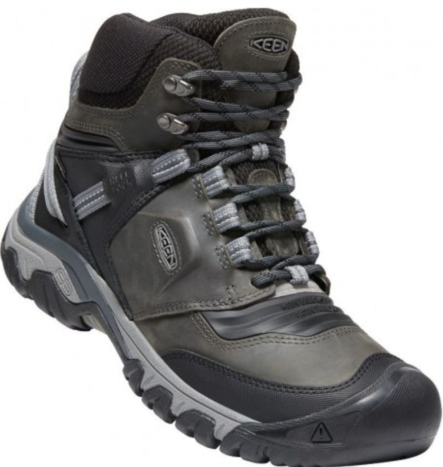 Men'S Shoes Shoesissime Winter Boots | Keen Ridge Flex Mid Wp 1024911 Silver Grey