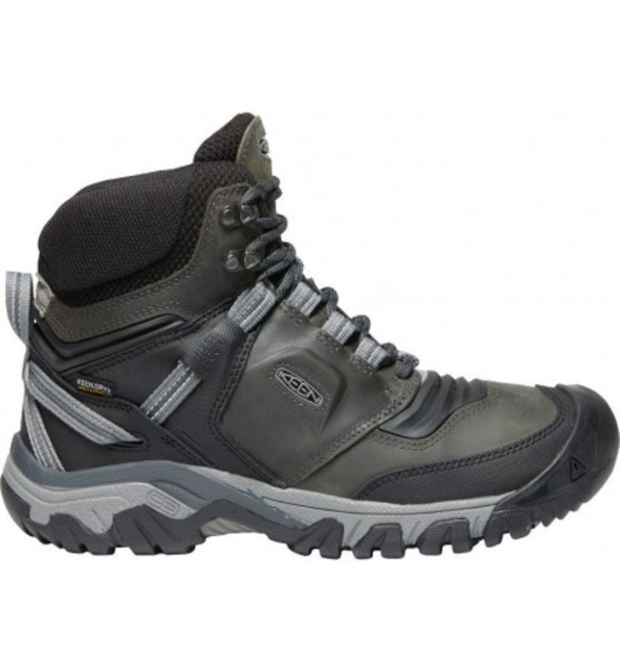 Men'S Shoes Shoesissime Winter Boots | Keen Ridge Flex Mid Wp 1024911 Silver Grey