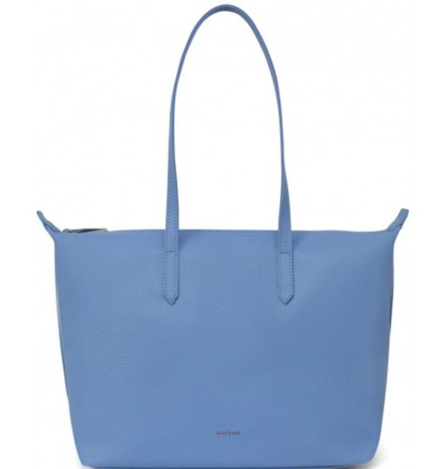 Accessories Shoesissime Handbags | Matt & Nat Abbi Vegan Tote Bag Blue