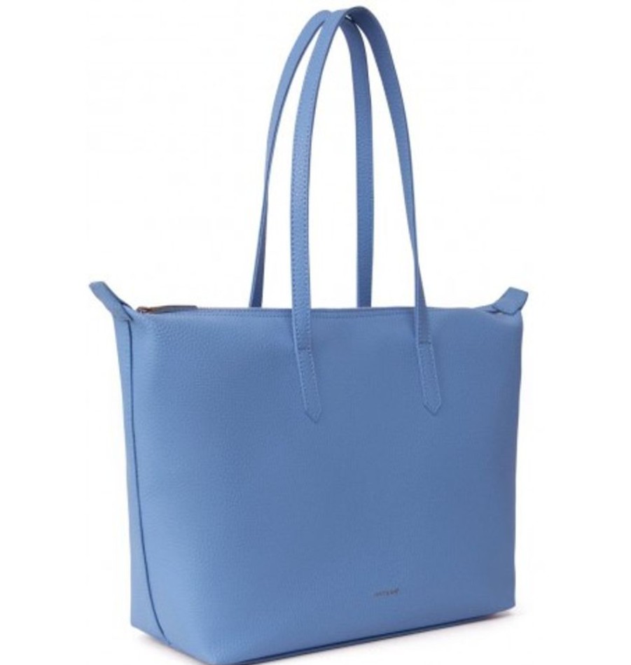 Accessories Shoesissime Handbags | Matt & Nat Abbi Vegan Tote Bag Blue