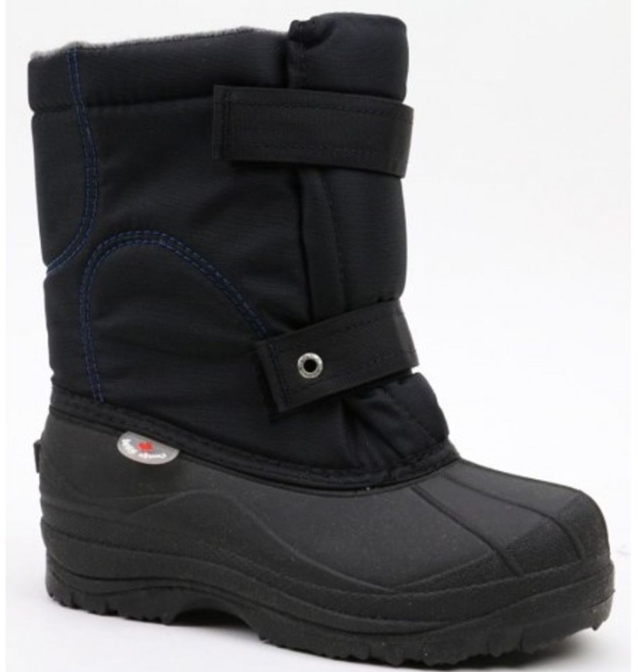 Kids Shoes Shoesissime Winter Boots | Hichaud 7581D Black