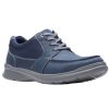 Men'S Shoes Shoesissime Casual Shoes | Clarks Cotrell Lane 26150543 Blue