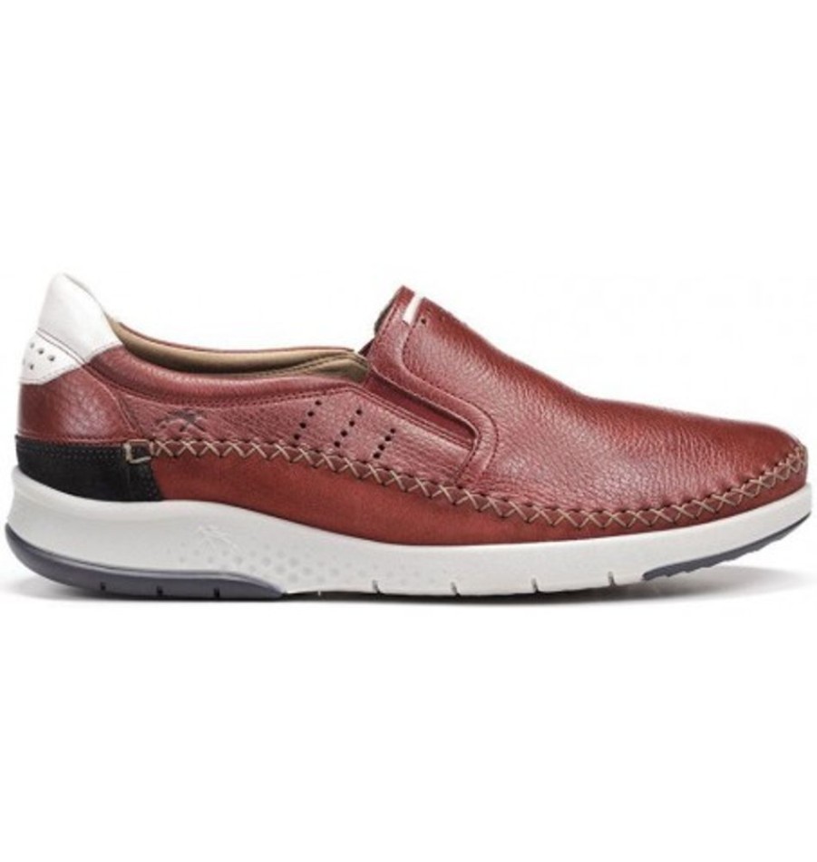 Men'S Shoes Shoesissime Dress Shoes Without Laces | Dorking - Fluchos F0794 Red