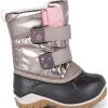 Kids Shoes Shoesissime Winter Boots | Acton Kiddy A8388 Silver Grey