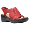 Women'S Shoes Shoesissime Sandals | Clarks Merliah Style 26165254 Red