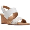 Women'S Shoes Shoesissime Sandals | Clarks Kyarra Faye 26171238 White