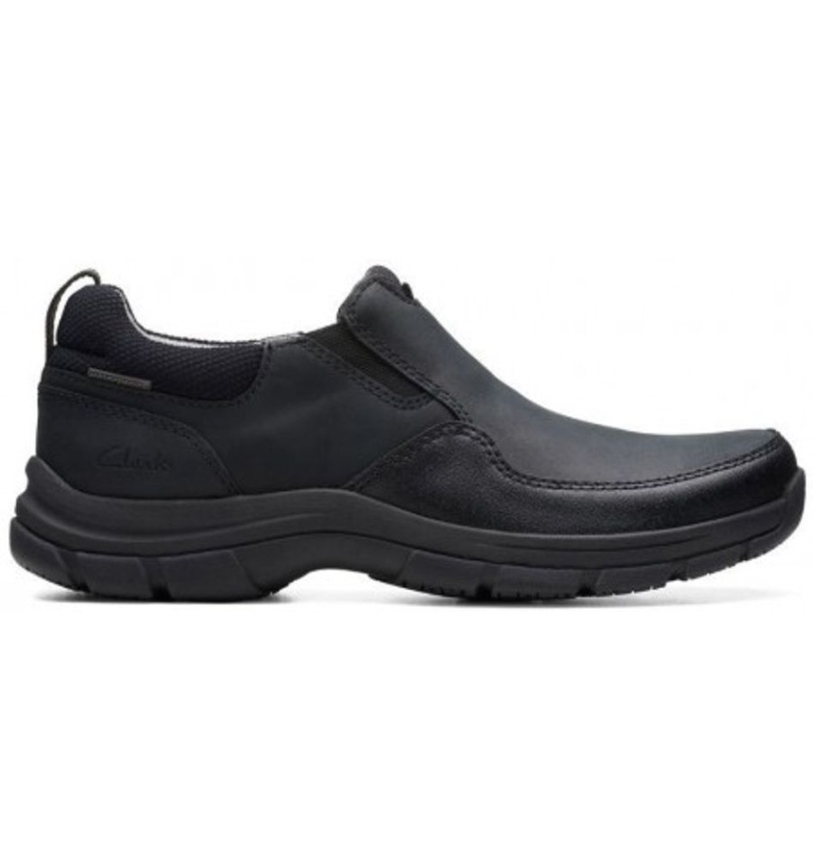 Men'S Shoes Shoesissime Waterproof Shoes | Clarks Walpath Step 26174563 Black