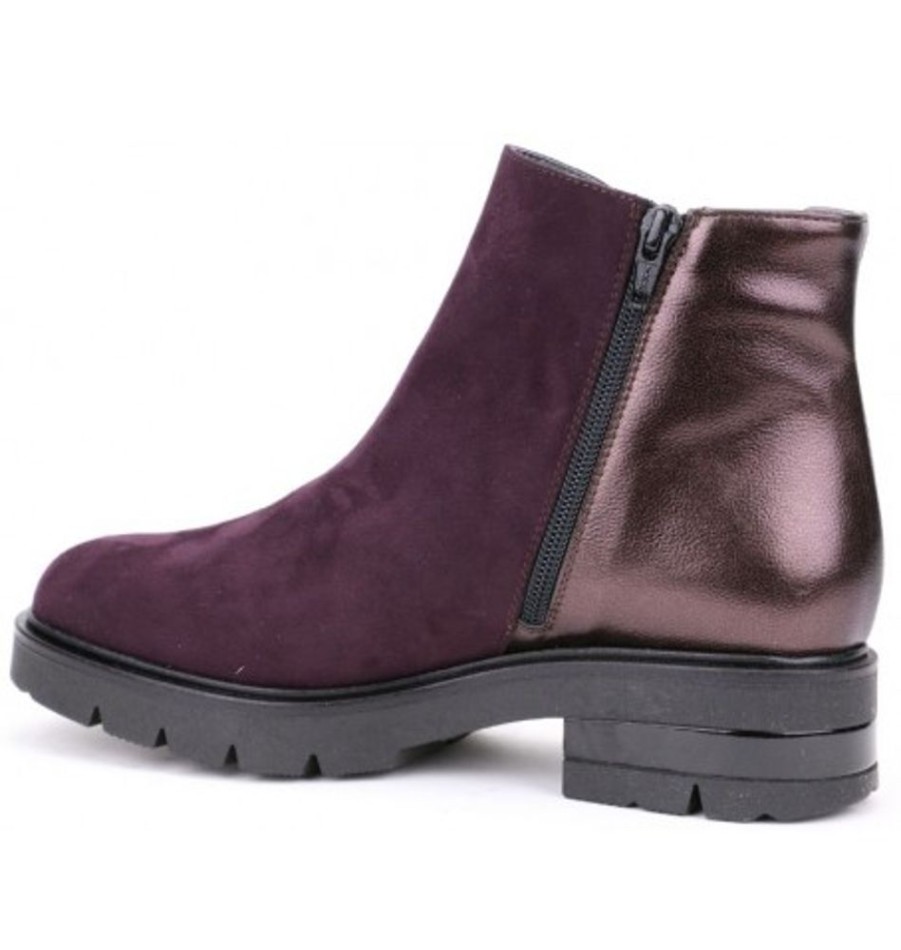 Women'S Shoes Shoesissime Fall Boots | Collections Bulle 283107 Burgundy