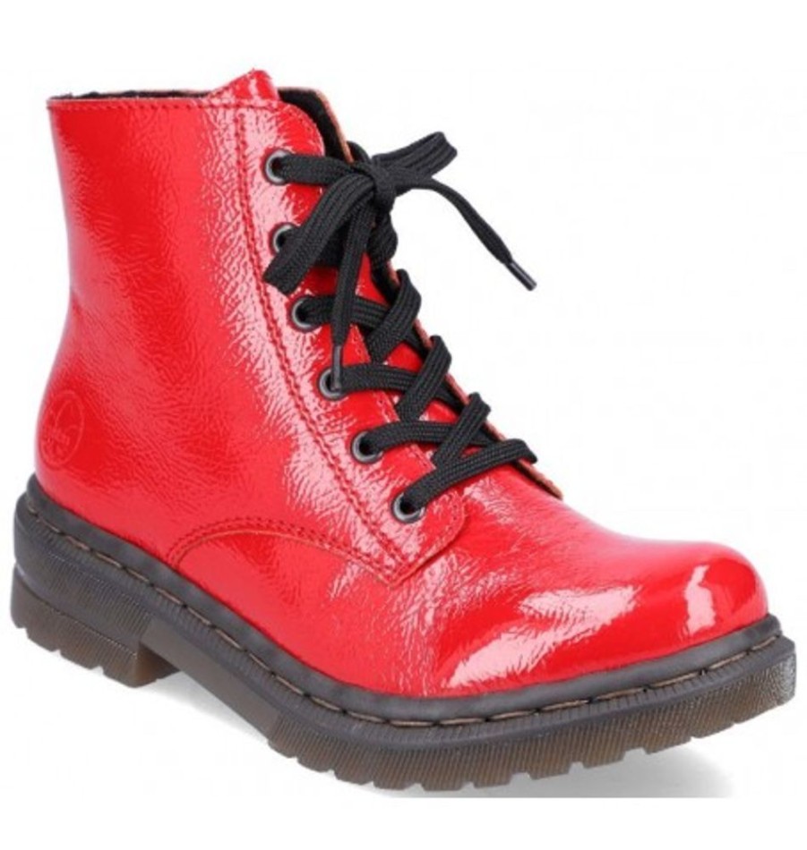 Women'S Shoes Shoesissime Fall Boots | Rieker 78240-33 Red