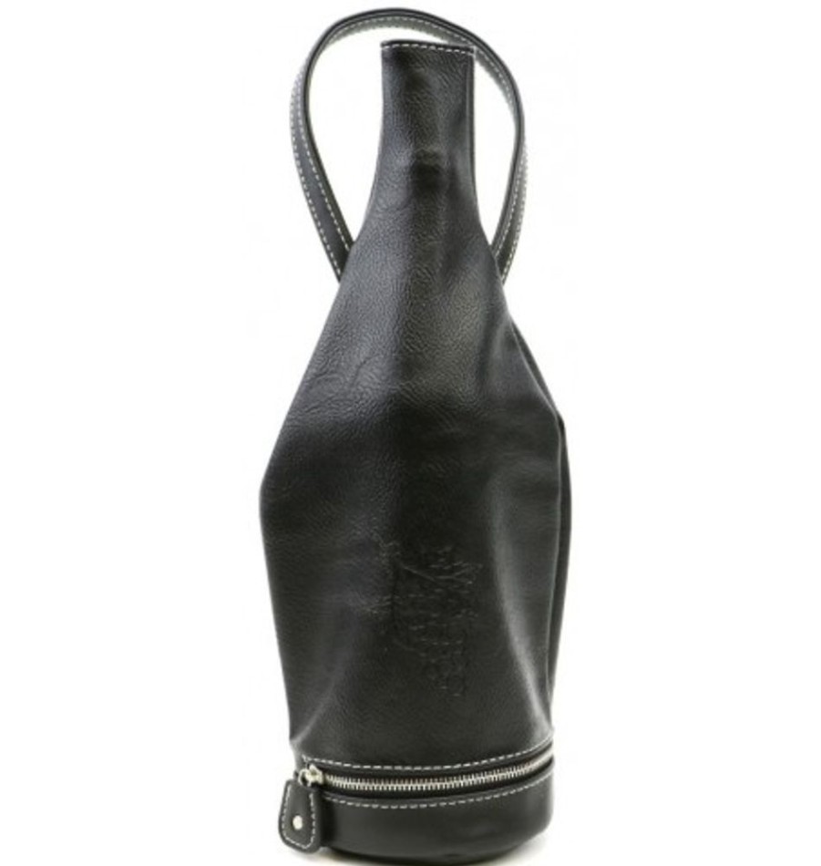 Accessories Shoesissime Wine Bag | Bugatti Bottle Holder Black