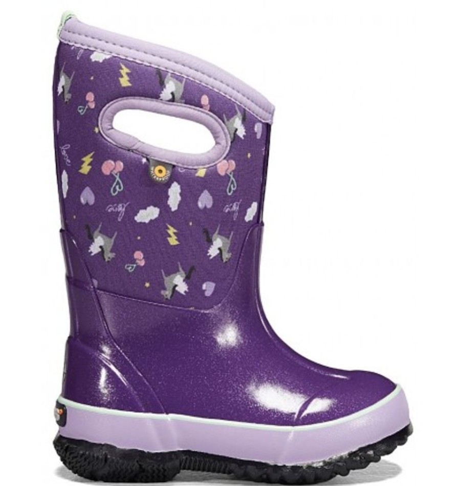 Kids Shoes Shoesissime Winter Boots | Bogs K Clsc Painter 72730 Purple