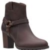 Women'S Shoes Shoesissime Fall Boots | Clarks Verona Rock 26144482 Brown