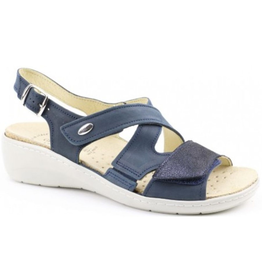 Women'S Shoes Shoesissime Sandals | Grunland Se0397 Blue