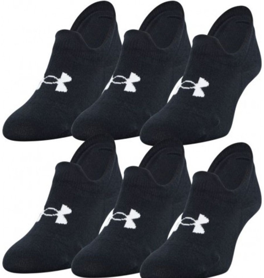 Accessories Shoesissime Women'S | Under Armour Essential Ultra Low Tab Black