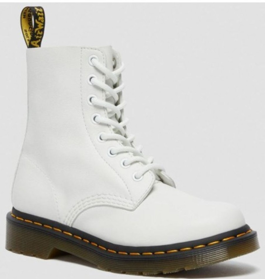 Women'S Shoes Shoesissime Fall Boots | Dr. Martens 1460 Pascal 26802543 White