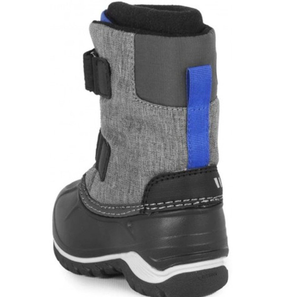 Kids Shoes Shoesissime Winter Boots | Acton Funky A8387 Silver Grey