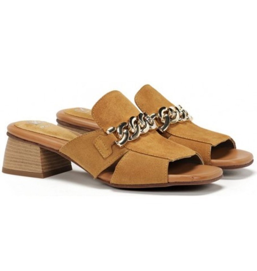 Women'S Shoes Shoesissime Sandals | Dorking - Fluchos D9059 Tan