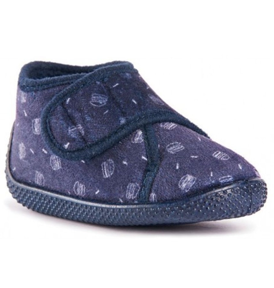 Kids Shoes Shoesissime Slippers | Lil Paolo Festin Blue