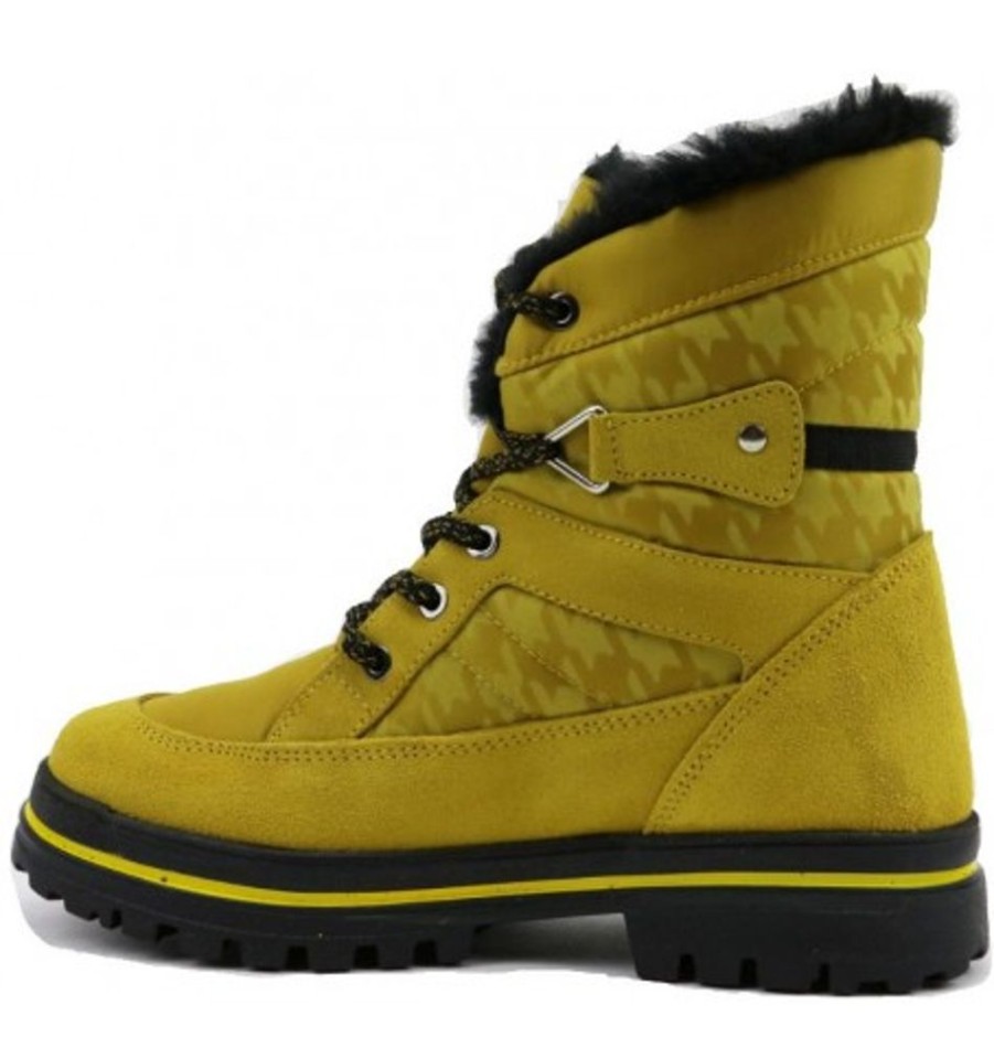 Women'S Shoes Shoesissime Winter Boots | Attiba 820 Yellow Orange