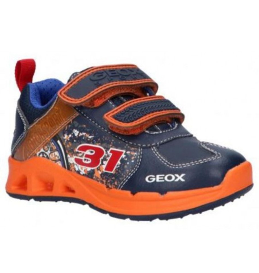 Kids Shoes Shoesissime Sneakers/Shoes | Geox Dakin B.A J949Fa Blue