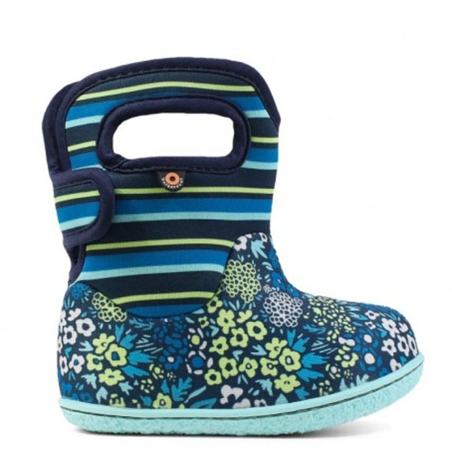 Kids Shoes Shoesissime Fall Boots | Bogs Baby Bogs Nw 72483I Blue