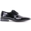 Men'S Shoes Shoesissime Dress Shoes With Laces | Stacy Adams Raynor 24748 Black Varnish