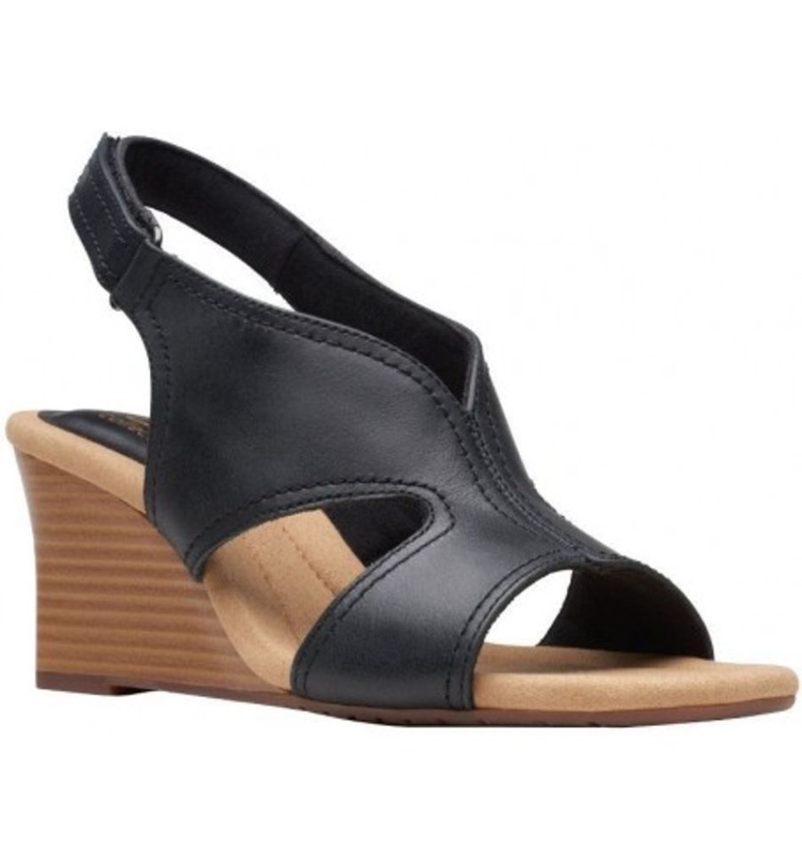 Women'S Shoes Shoesissime Sandals | Clarks Kyarra Aster 26171234 Black