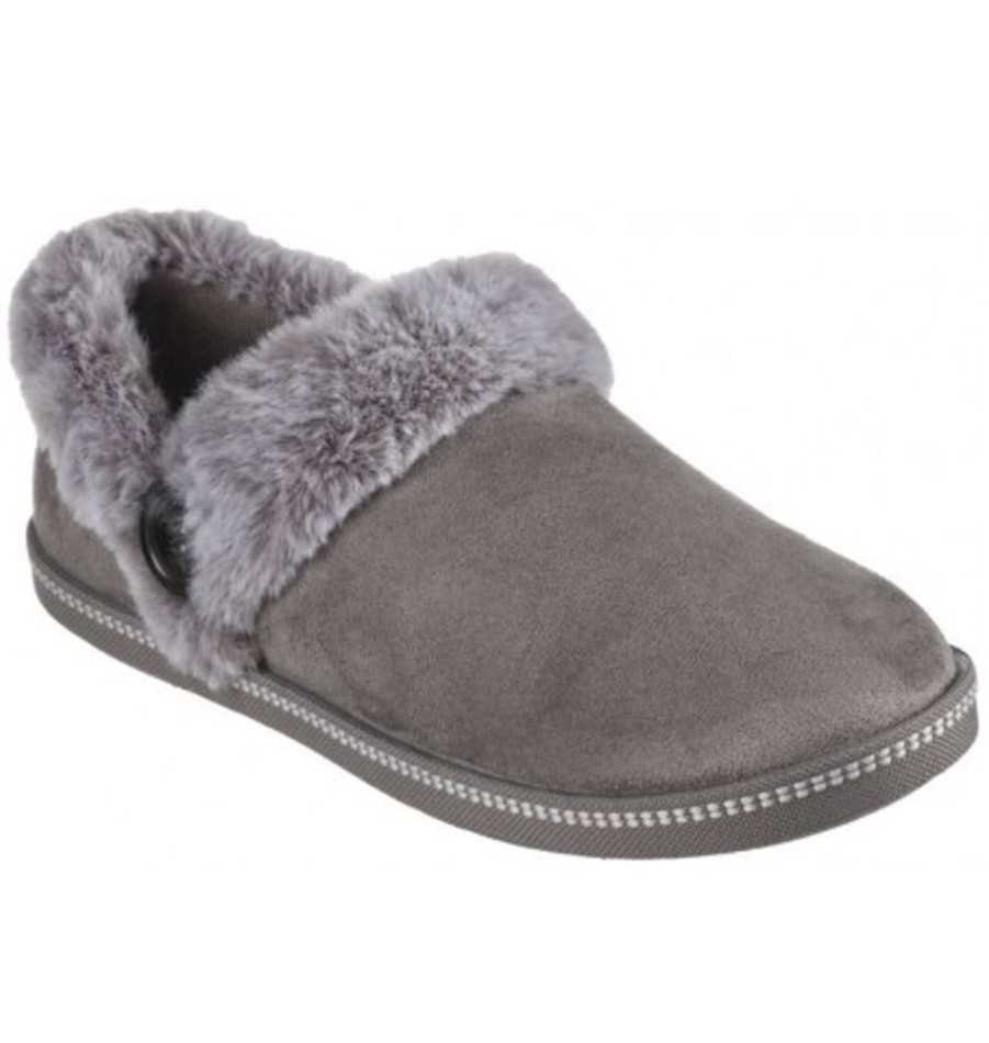 Women'S Shoes Shoesissime Slippers | Skechers Fresh Toast 167219 Silver Grey