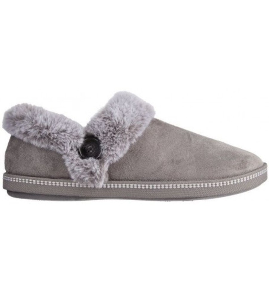 Women'S Shoes Shoesissime Slippers | Skechers Fresh Toast 167219 Silver Grey