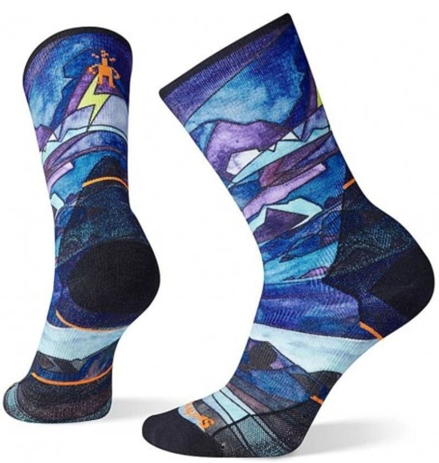 Accessories Shoesissime Women'S | Smartwool Women'S Athlete Edition Run Crew Socks Blue