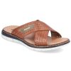 Men'S Shoes Shoesissime Sandals | Rieker 25187-25 Tan