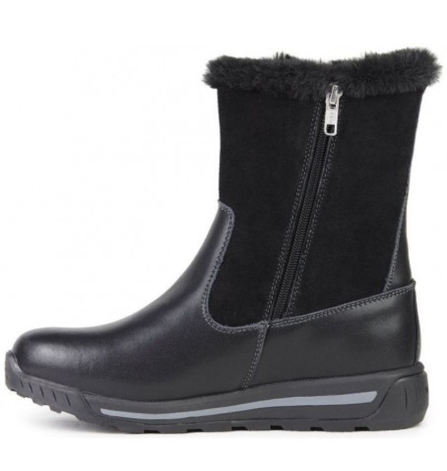 Women'S Shoes Shoesissime Winter Boots | Nexgrip Ice Night A742 Black