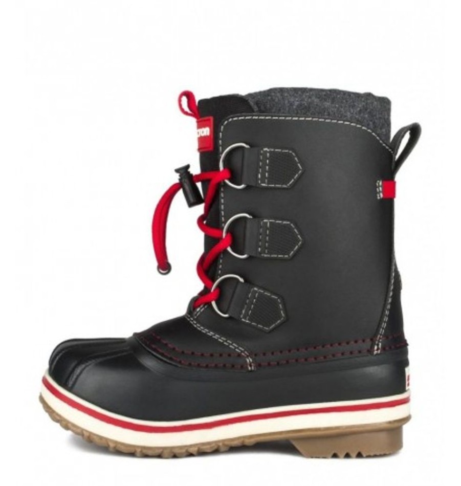 Kids Shoes Shoesissime Winter Boots | Acton Hiphop A8288 Black