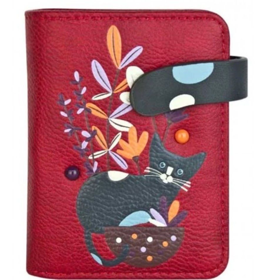 Accessories Shoesissime Wallets | Espe Willow Small Wallet Red