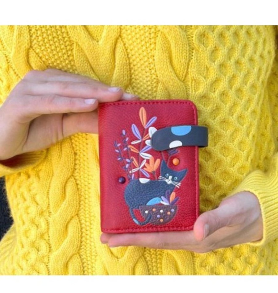 Accessories Shoesissime Wallets | Espe Willow Small Wallet Red