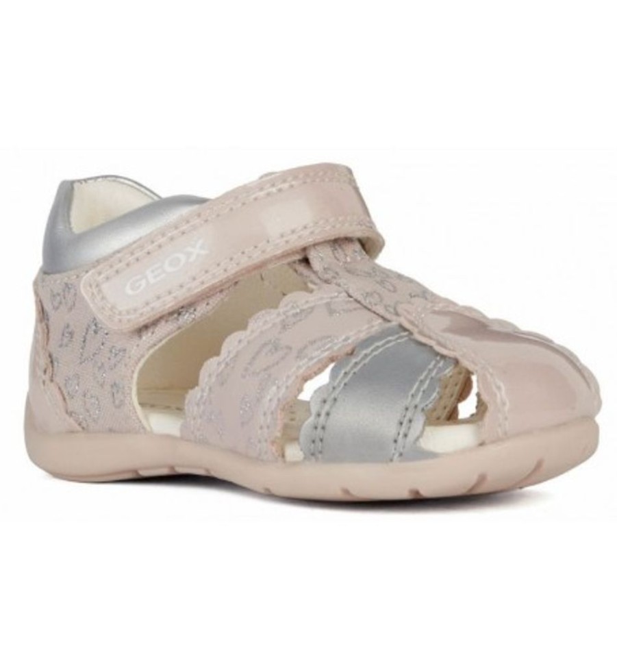 Kids Shoes Shoesissime Sandals | Geox Elthan G.C B151Qc Pink