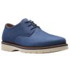 Men'S Shoes Shoesissime Dress Shoes With Laces | Clarks Bayhill Plain 26158008 Blue