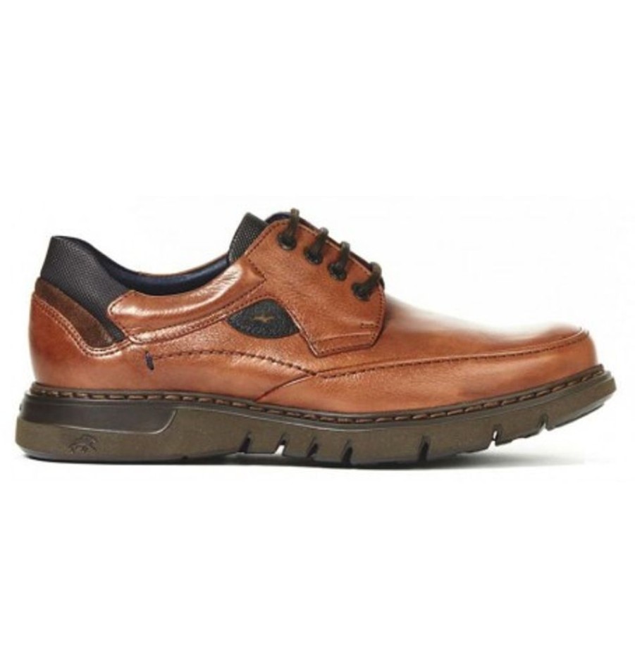 Men'S Shoes Shoesissime Dress Shoes With Laces | Dorking - Fluchos F0248 Tan