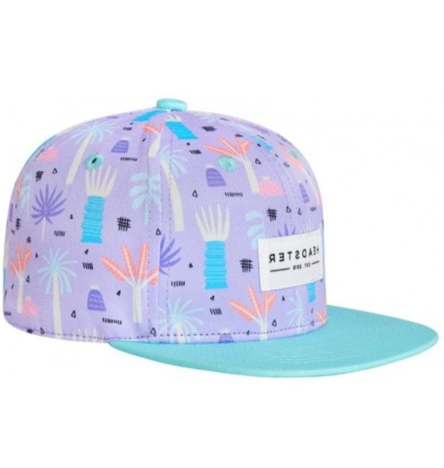 Accessories Shoesissime Girl | Headster Kids Jungle Fever Snapback Ptsbsu2311 Purple