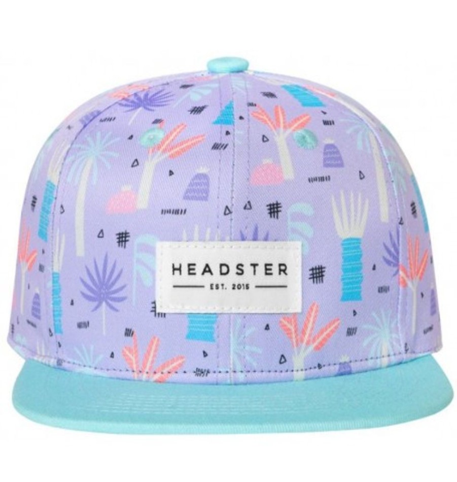 Accessories Shoesissime Girl | Headster Kids Jungle Fever Snapback Ptsbsu2311 Purple