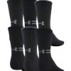 Accessories Shoesissime Men'S | Under Armour Essential Crew Black