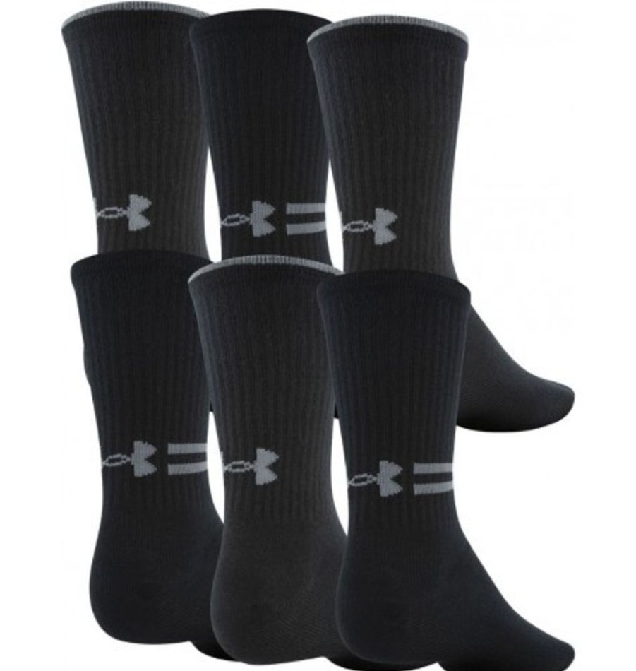 Accessories Shoesissime Men'S | Under Armour Essential Crew Black