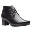 Women'S Shoes Shoesissime Fall Boots | Clarks Un Damson Tie 26146537 Black