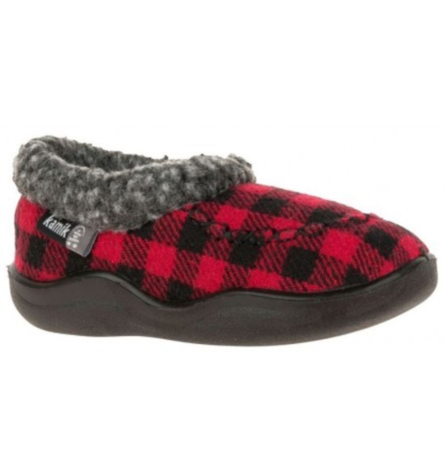 Kids Shoes Shoesissime Slippers | Kamik Cozycabin 2 Hk4007 Red