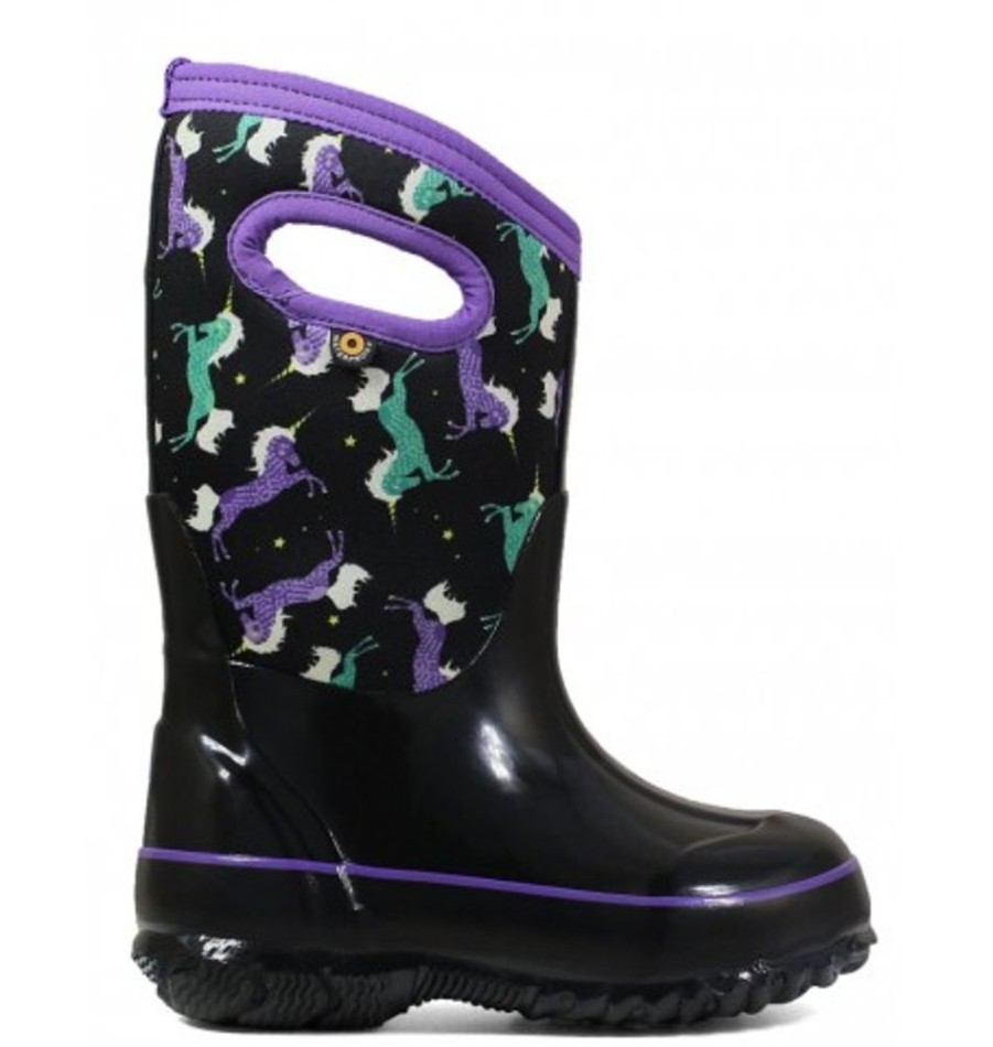 Kids Shoes Shoesissime Winter Boots | Bogs Classic Unicn 72329 Purple