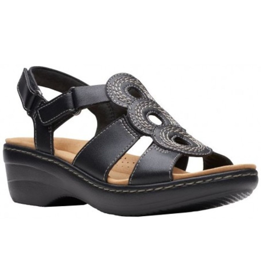 Women'S Shoes Shoesissime Sandals | Clarks Merliah Derby 26171294 Black